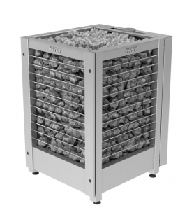 Печь каменка для бани Harvia Modulo Combi MD135GSA Steel, с парогенератором