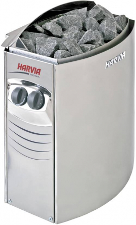 Электрическая печь Harvia Vega BC80, встроенный пульт в комплекте