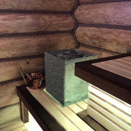 Электрокаменка Tulikivi Tuisku 9 kW, поверхность TBH