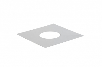 Пластина с вырезом Феникс, ⌀120, AISI 430, 1 мм, утеплитель 50 мм
